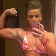 Teen muscle girl Bodybuilder Georgina